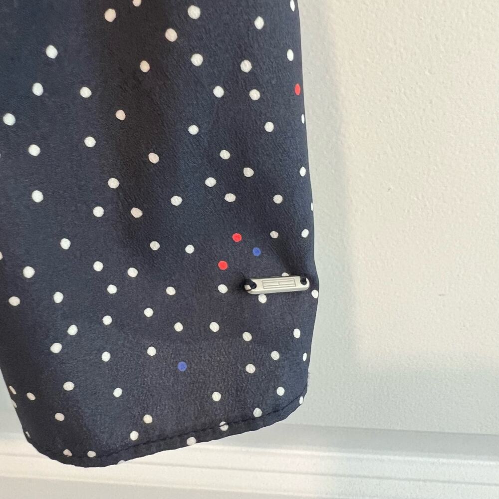 Tommy Hilfiger Women's Sleeveless Shift Dress Navy‎ White Blue Size Small - Picture 3 of 10